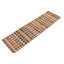 Pasha Wool Geometric Area Rug in Beige/Brown/Red