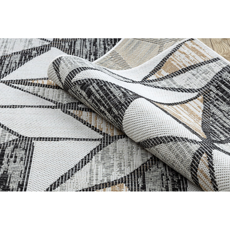 Tobie Geometric Indoor / Outdoor Area Rug, Rectangle 200 x 290cm