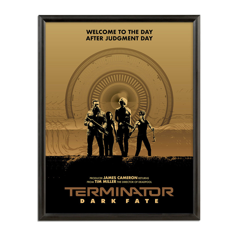 M&T Displays Poster Frame Black 22x28 Aluminum, Front Loading, Wall Mounting, Snap Frame Display for Picture, Document, Certificate or Sign with Mitred Corner