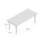 Colonial Solid Wood Base Dining Table