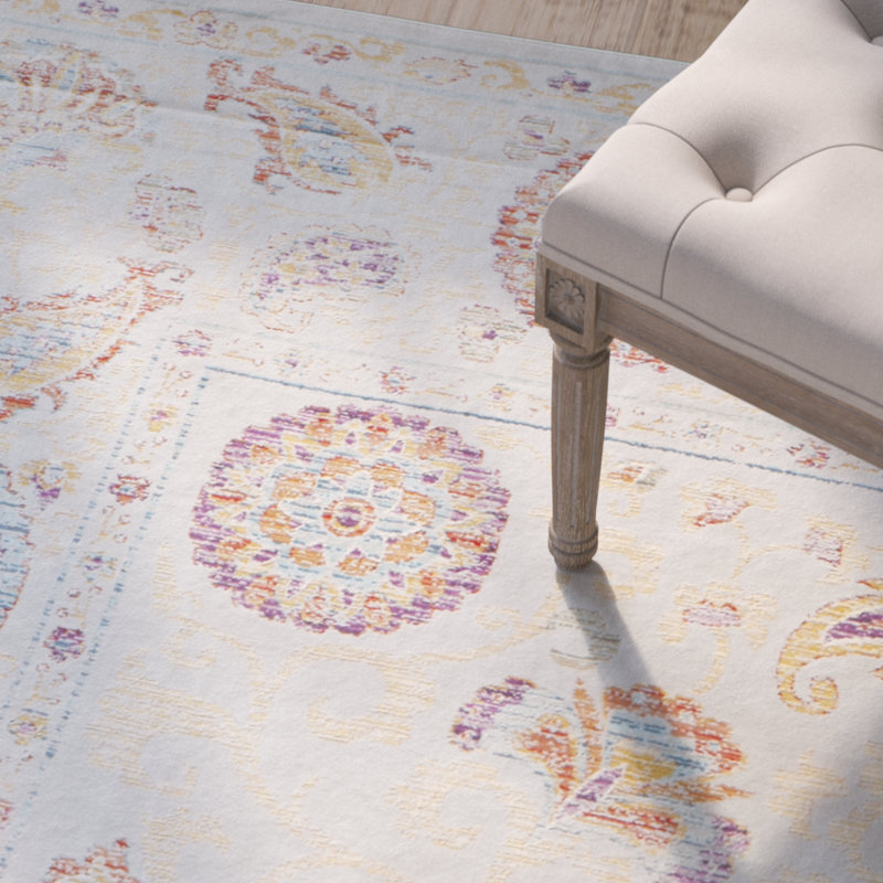 Tapis oriental en viscose Beausejour Sevilla, Tapis de couloir 2 pi 2 po x 8 pi