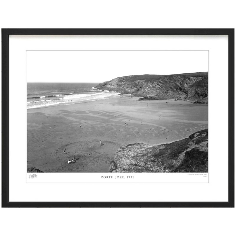 Porth Joke, 1931 - Single Picture Frame Print, 45cm H x 60cm W x 2.3cm D