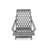 Pinecrest Fully Assembled All-Weather Outdoor Folding Lounge Chair and Table 3 Piece Set-2004598433