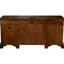 Bureau en chêne bruni avec cinq tiroirs, conception pratique, commodité ergonomique, 31,91h x 66w 24d pouces, 5 tiroirs, chêne, pour organisation, grain de bois