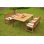 Normandie Outdoor 7 - Piece Teak Dining Set