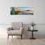 Cardon Cacti Line Along The Coast Bay Of Concepcion Sea Of Cortez Mulege Baja California Sur Mexico by Leo L. Larson - Wrapped Canvas Panoramic Print-1256354942