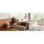 Lit plateforme tapissier avec lit gigogne double Teddy-666011031