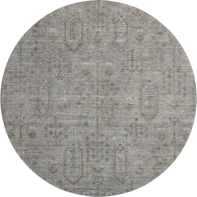 Premium Machine Washable Prisco Granite Rug