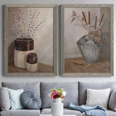 " Pussywillows & Spring " 2 - Pieces