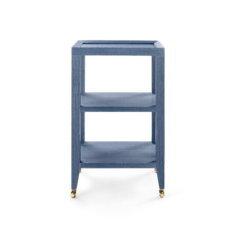 Isadora End Table, Navy Blue