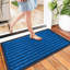 Non-Slip Heavy-Duty Indoor Outdoor PVC Rubber Door Mat-425062244-425062255