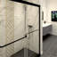 PORTE DE DOUCHE ANTI-COLLISION AVEC INSTALLATION FACILE-111795451