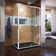 Flex 48" x 72" Rectangle Pivot Shower Enclosure