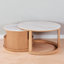 Ensemble de 2 tables basses gigognes