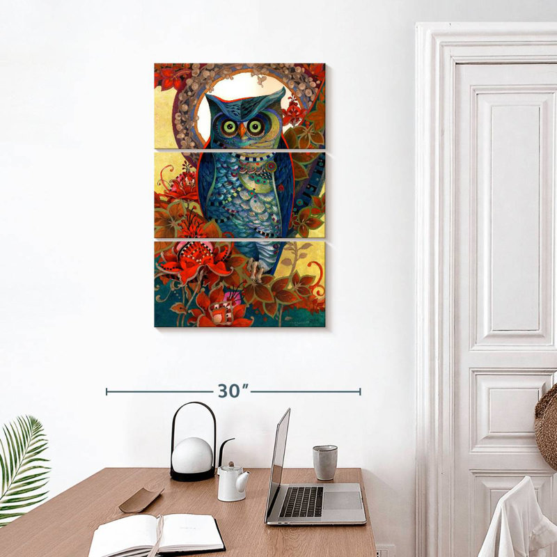 Brampt Owl Hoot, 32" H x 20" W