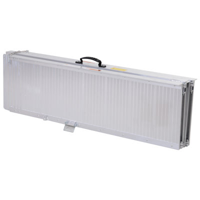 HomCom Metal Foldable Portable Ramp
