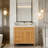 Bathroom Vanity with Sink, Flip-Out Drawer, 3 Drawers and 2 Soft-Close Doors