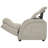 Shiller Power Lay Flat Recliner With Power Adjustable Headrest And Lumbar, Zero Gravity And CR3 Therapeutic Massage Covered In Nanobionic Fabric-1915355260