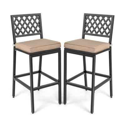 Neelesh Bar Stool with Iron Frame