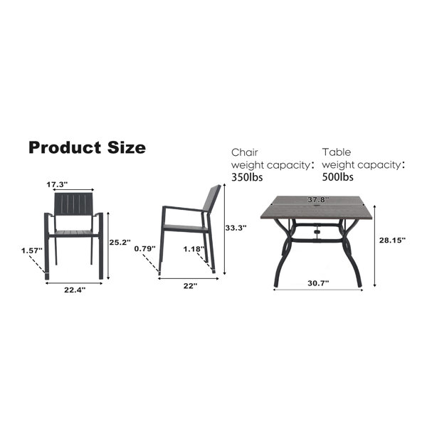 Dimensions du produit