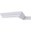 1 1/4"H x 1 1/4"P x 1 5/8"F x 94 1/2"L Salem Crown Moulding