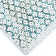 Global Recycled Standard Bubbles Hand-Woven Textural Loop Pile Recycled Rug Lagoon Blue