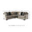 Akef Upholstered L-Shaped Sectional Left Hand Facing-857086746