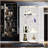 Lighted Two Door Glass Cabinet Glass Display Cabinet with 4 Shelves-1032654655
