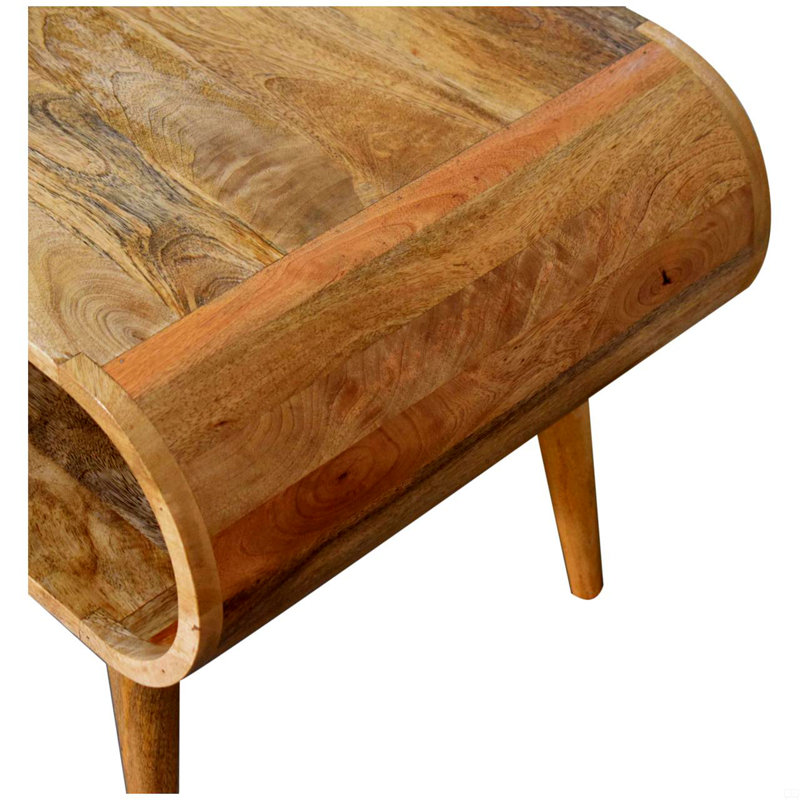 Table basse ouverte en bois massif