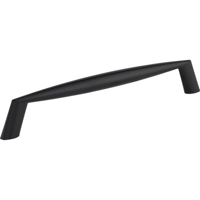 160 Mm Center-To-Center Matte Black Zachary Cabinet Pull