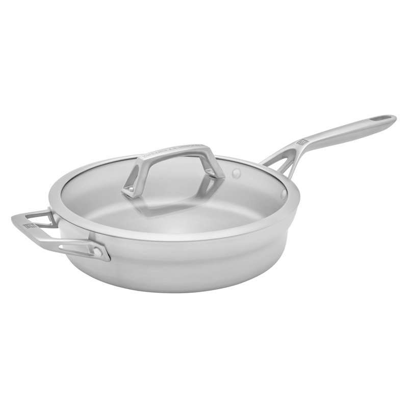 Poêle de cuisine en acier inoxydable 4 pte avec couvercle ZWILLING Motion