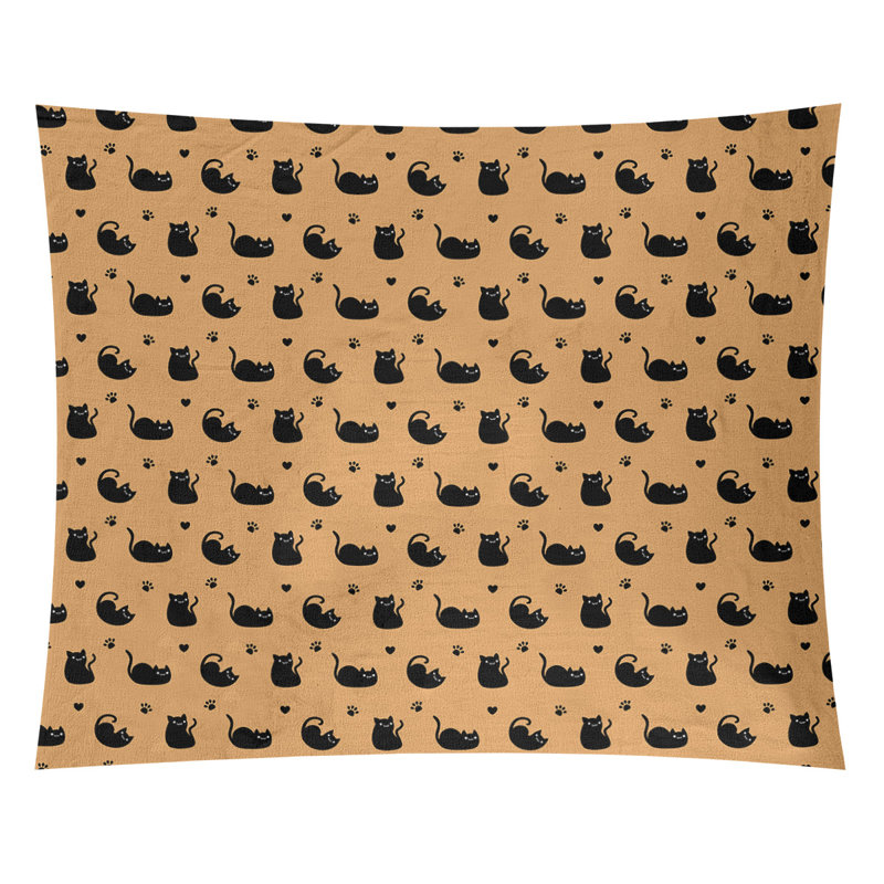 Tapisserie pour chat par katelyn elizabeth Avicia, Intérieur, H 71 po x l 83,5 po