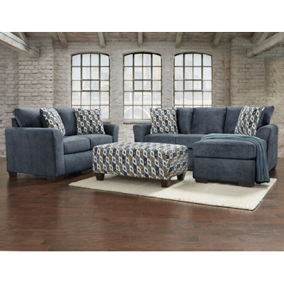 Adrie 3 Piece Living Room Set by Lark Manor