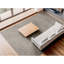 Wool Area Rug in Dark Gray