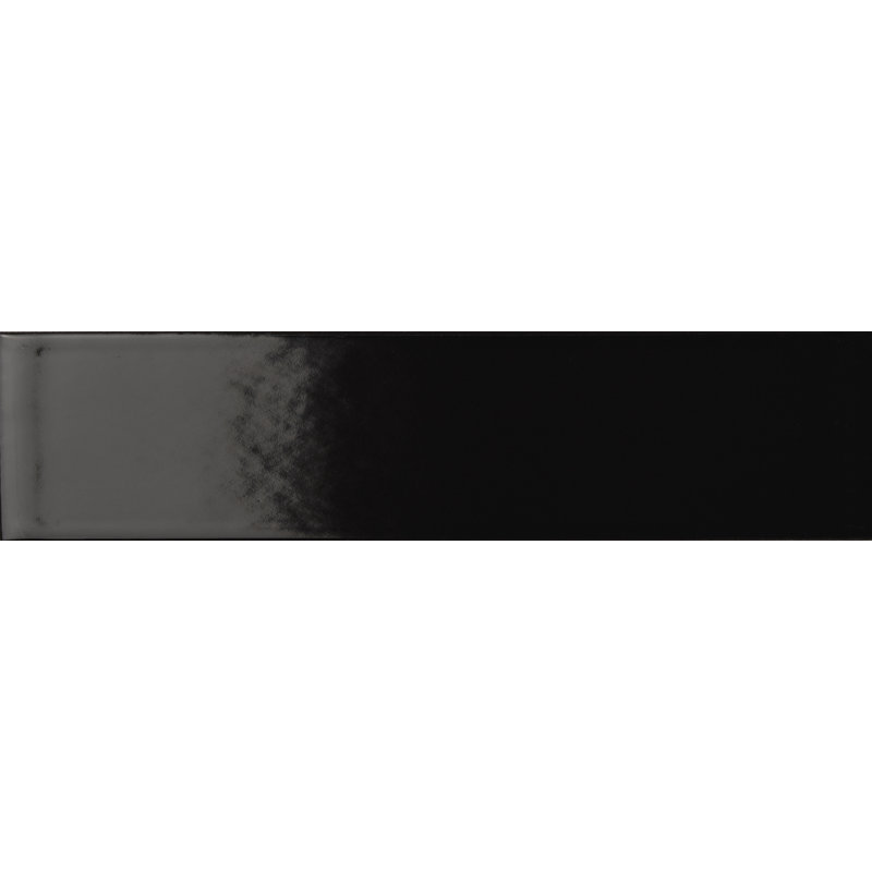 Wall Basics 2 in. x 10 in. Ceramic Wall Tile (4.84 Sq. Ft. / Case), Nero Gloss