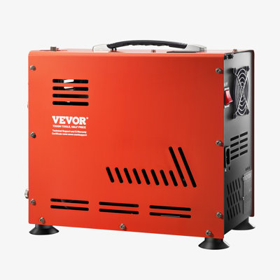 Compresseur d'air PCP, compresseur à deux cylindres PCP 800 W 4500PSI / 30Mpa avec système de refroidissement par ventilateur intégré, arrêt automatique | Compresseur de réservoir de Paintball sans huile pour carabine à air comprimé, bouteille de plongée