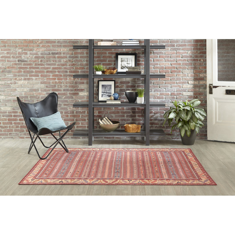 Tapis rouge de style sud-ouest Nuria