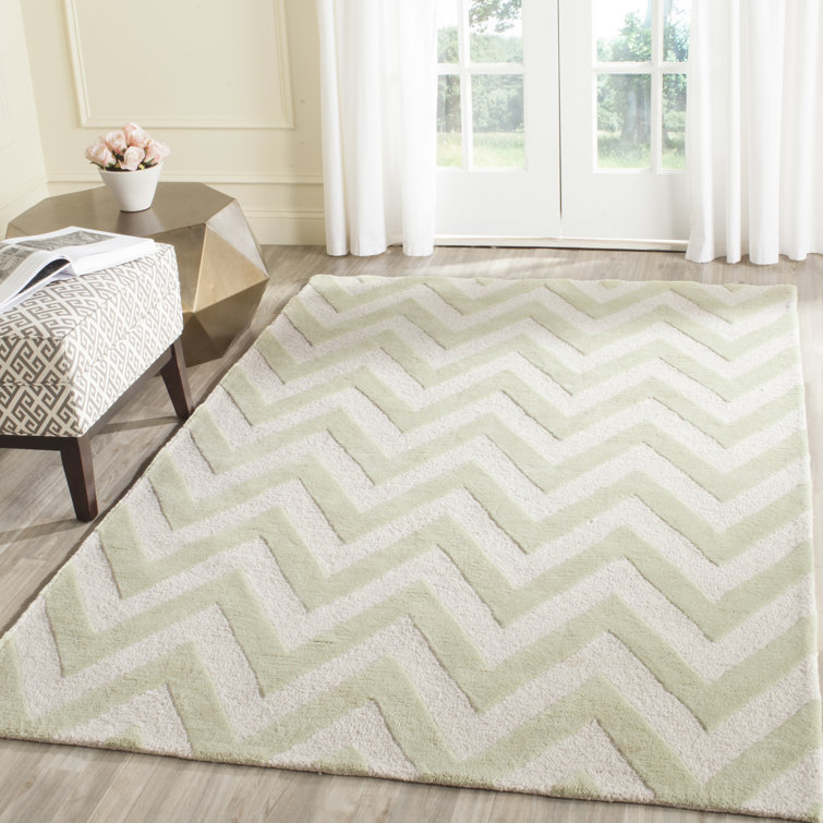 Jairo Chevron Wool Area Rug