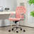 Kimar Chair with Padded Armrests-81948014-72835548
