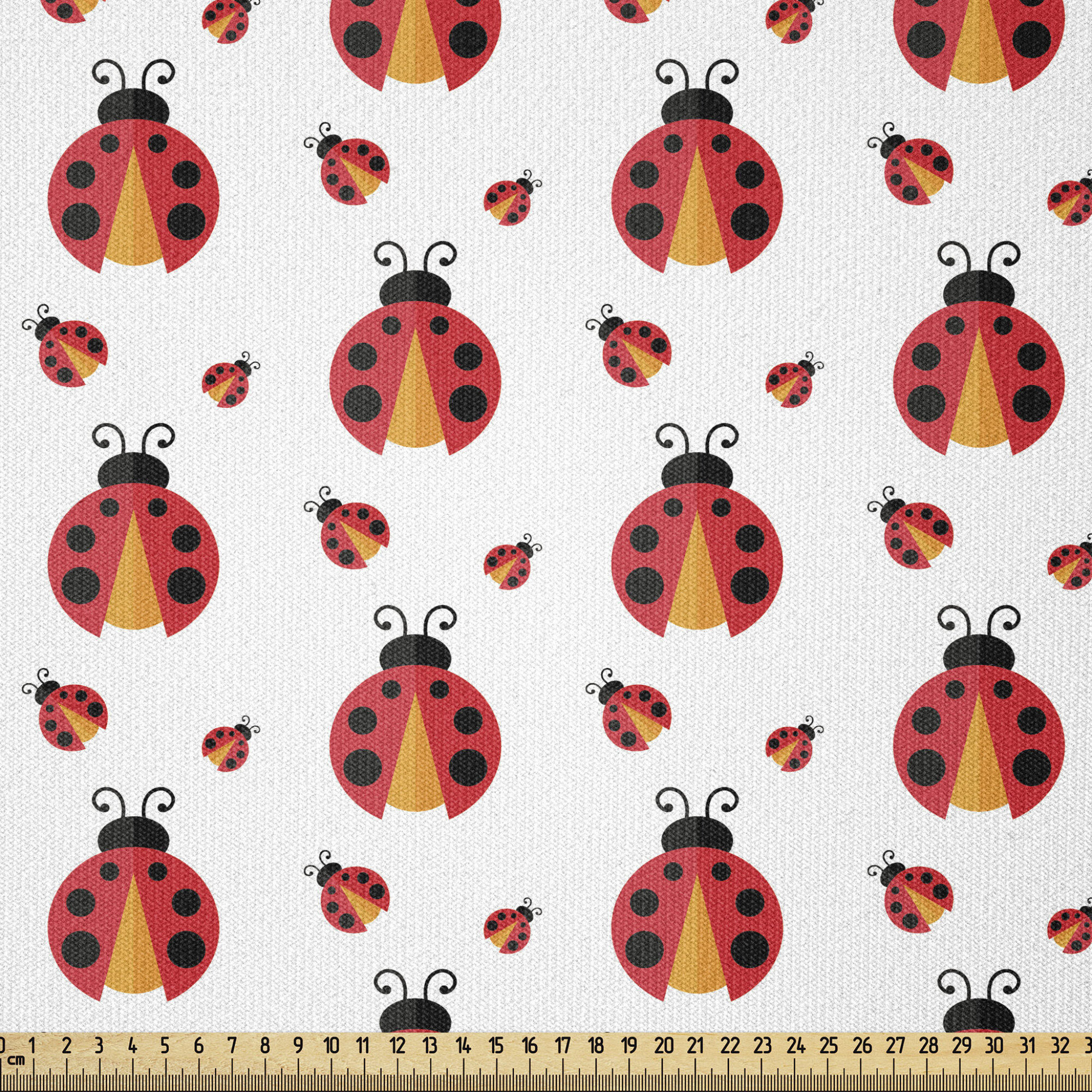 Tissu coccinelle par The Yard