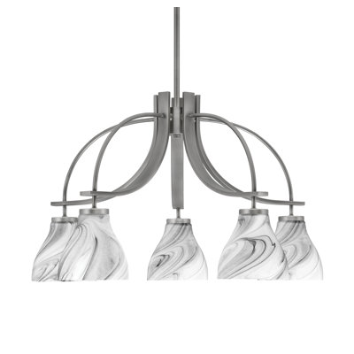Lustre encastré avec lumière onyx Cavella