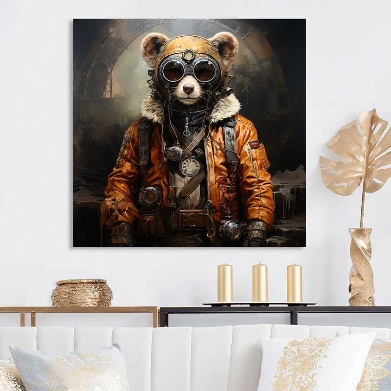 Art mural Steampunk, H 29 po x l 29 po x P 1,5 po