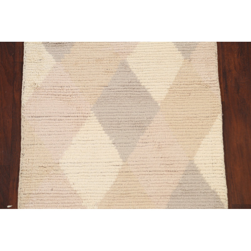 Tapis oriental à motif de treillis all-over 3 x 5