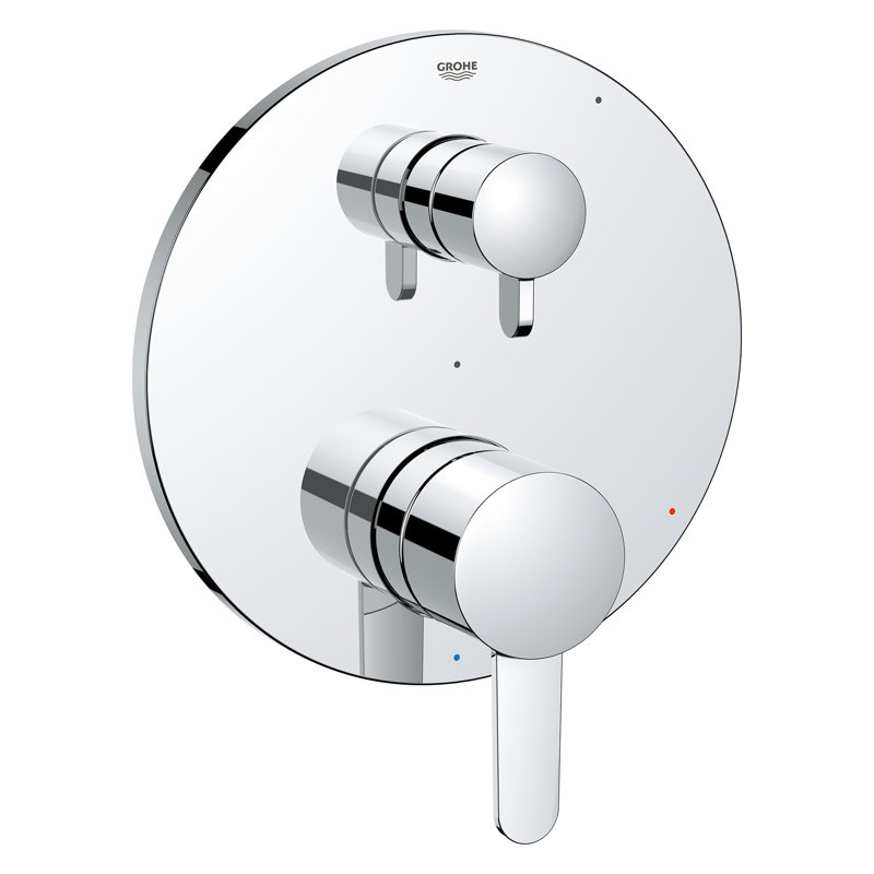 Cosmopolitan Pressure Balanced Shower Faucet with Rough-in Valve, Starlight Chrome