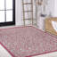 Tapis d'intérieur / extérieur gris clair / fuchsia Deronte-1755463217