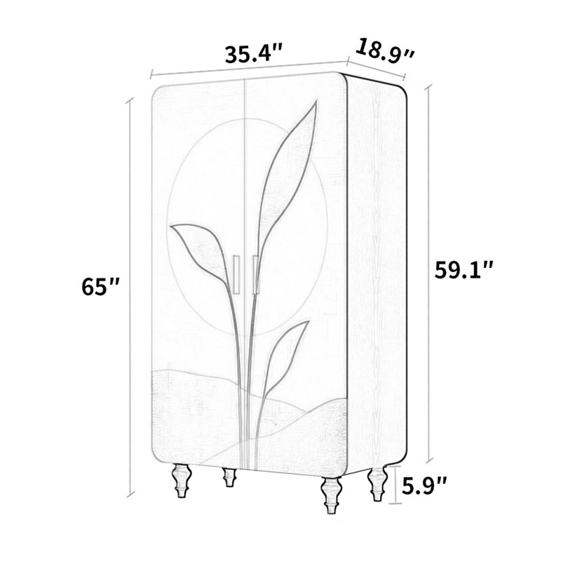 Armoire Wabi-sabi