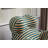 Wide Barrel Chair with Ottoman, Mordern Comfy Stripe Chair-1577256636-1559535971