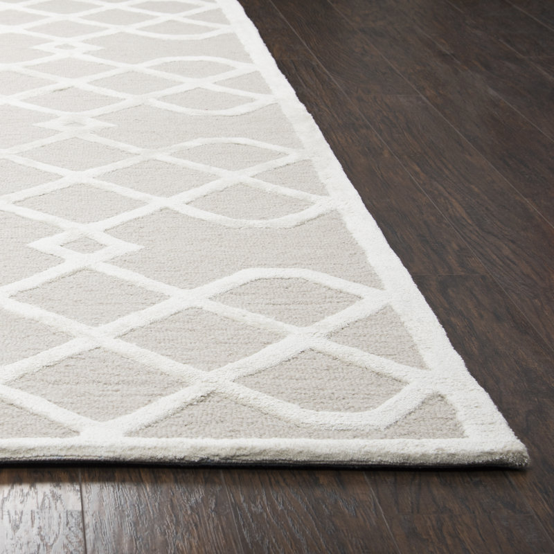 Fabian Wool Geometric Indoor Rug, Rectangle 8' x 10'