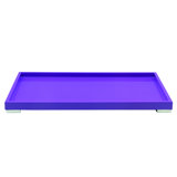 Tre Rectangular Tray 19.69" - 1 Piece - White