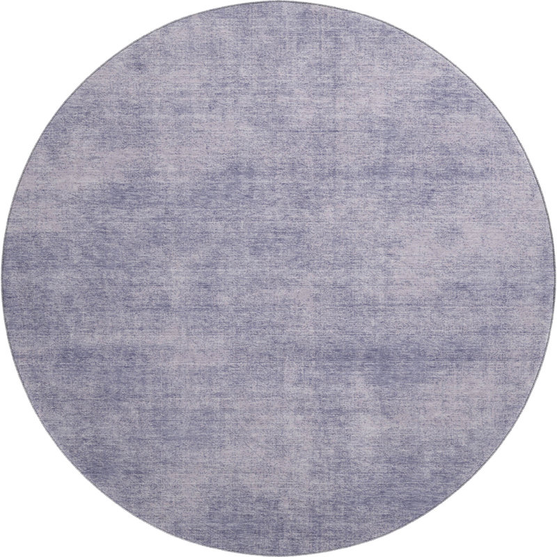 Premium Machine Washable Jahnke AMF1018 Abstract Rug, Round 8'